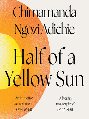 cover image of Half of a Yellow Sun